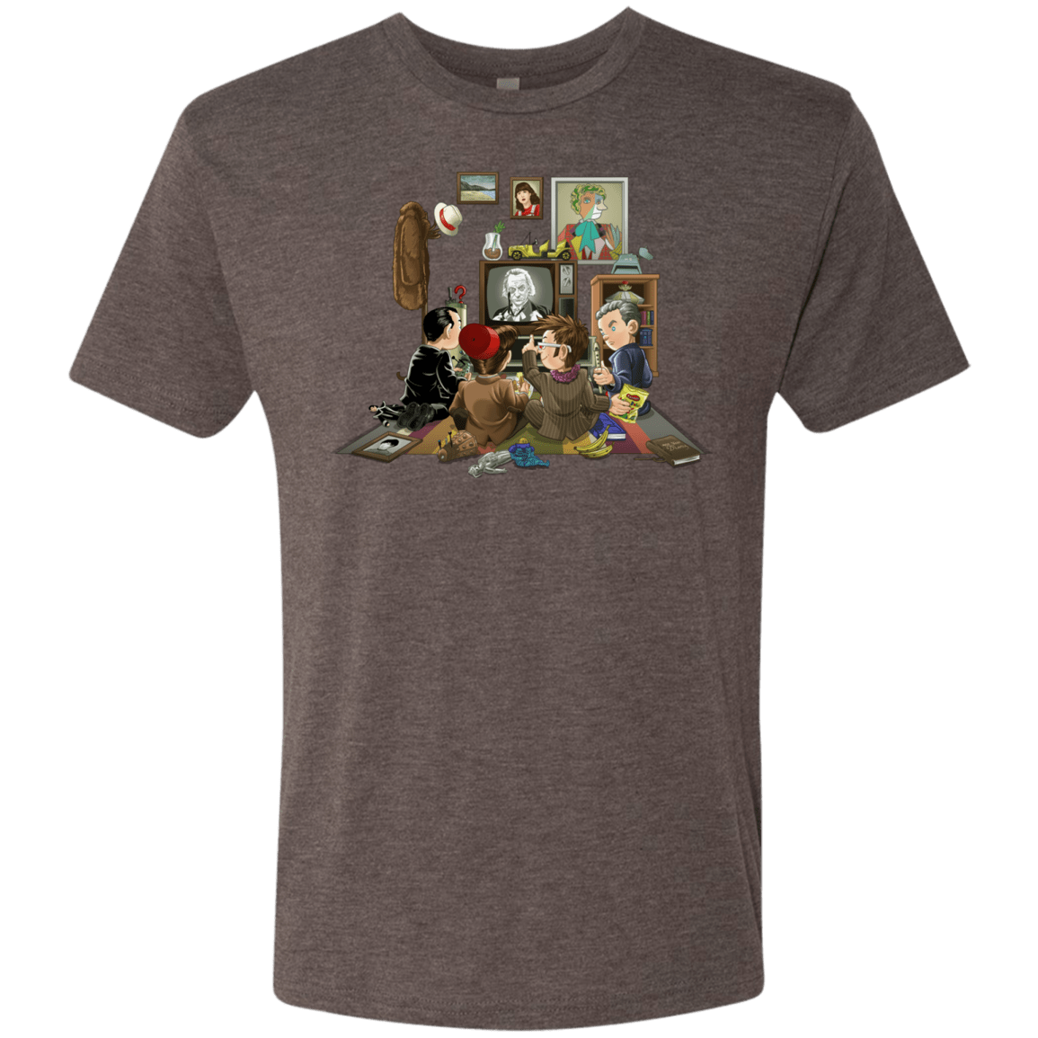 T-Shirts Macchiato / Small 50 Years Of The Doctor Men's Triblend T-Shirt