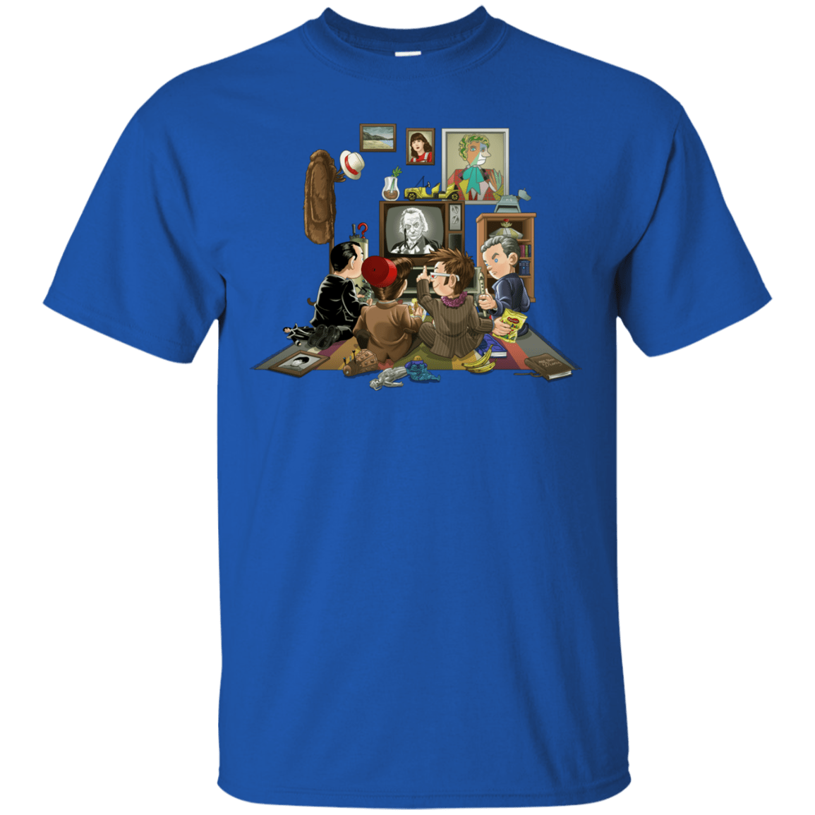T-Shirts Royal / Small 50 Years Of The Doctor T-Shirt