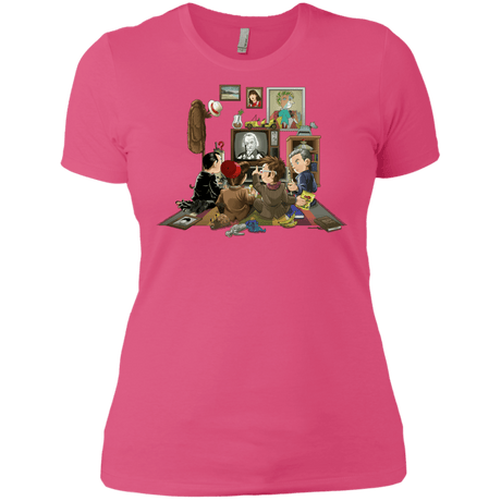 T-Shirts Hot Pink / X-Small 50 Years Of The Doctor Women's Premium T-Shirt