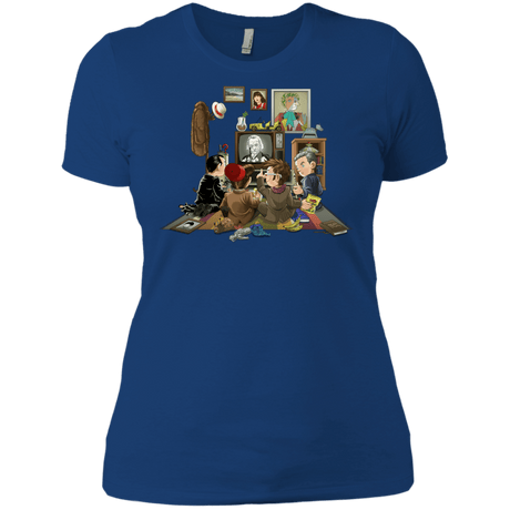 T-Shirts Royal / X-Small 50 Years Of The Doctor Women's Premium T-Shirt