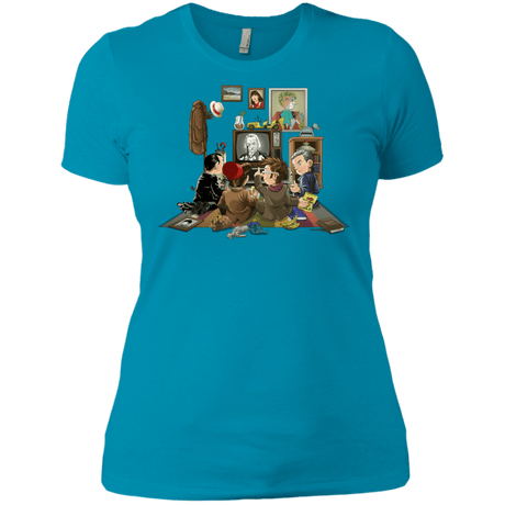 T-Shirts Turquoise / X-Small 50 Years Of The Doctor Women's Premium T-Shirt