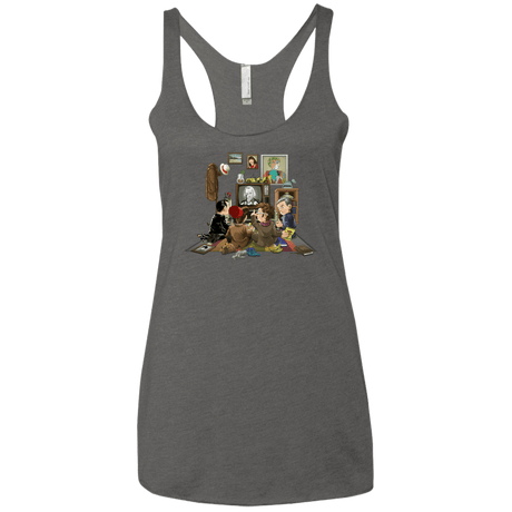 T-Shirts Premium Heather / X-Small 50 Years Of The Doctor Women's Triblend Racerback Tank