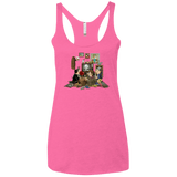 T-Shirts Vintage Pink / X-Small 50 Years Of The Doctor Women's Triblend Racerback Tank