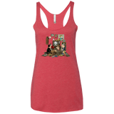 T-Shirts Vintage Red / X-Small 50 Years Of The Doctor Women's Triblend Racerback Tank