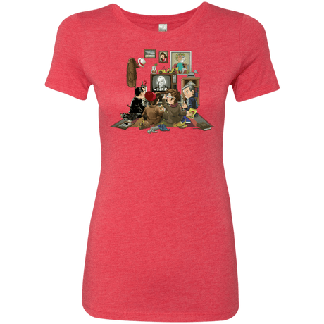 T-Shirts Vintage Red / Small 50 Years Of The Doctor Women's Triblend T-Shirt