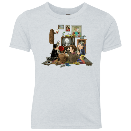 T-Shirts Heather White / YXS 50 Years Of The Doctor Youth Triblend T-Shirt