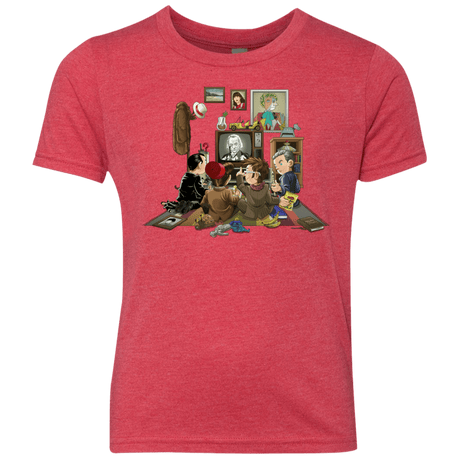 T-Shirts Vintage Red / YXS 50 Years Of The Doctor Youth Triblend T-Shirt