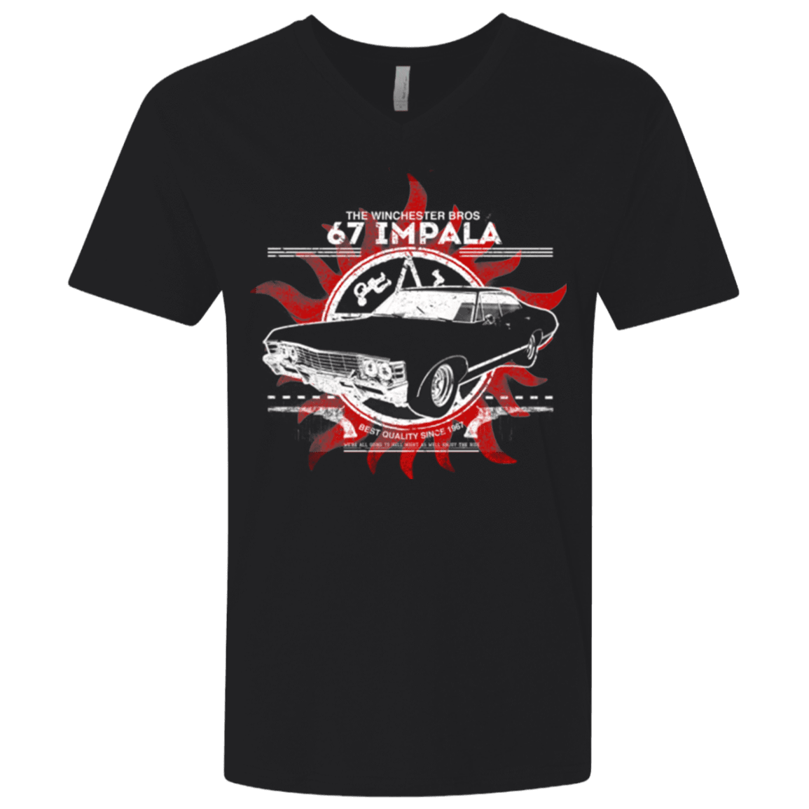 T-Shirts Black / X-Small 67 impala Men's Premium V-Neck