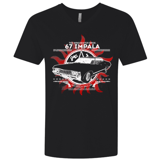 T-Shirts Black / X-Small 67 impala Men's Premium V-Neck