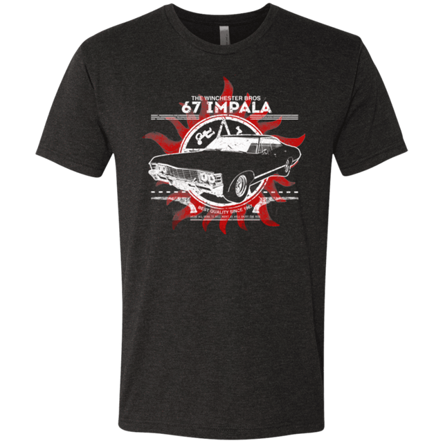 T-Shirts Vintage Black / Small 67 impala Men's Triblend T-Shirt