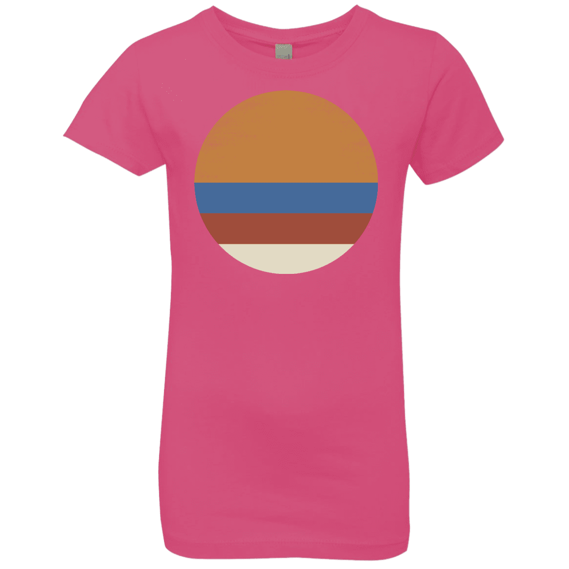 T-Shirts Hot Pink / YXS 70s Sun Girls Premium T-Shirt