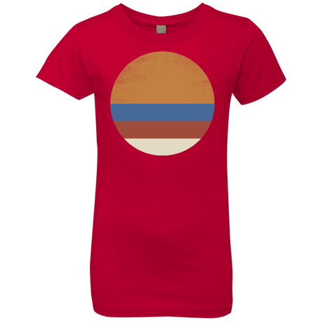 T-Shirts Red / YXS 70s Sun Girls Premium T-Shirt