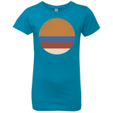 T-Shirts Turquoise / YXS 70s Sun Girls Premium T-Shirt