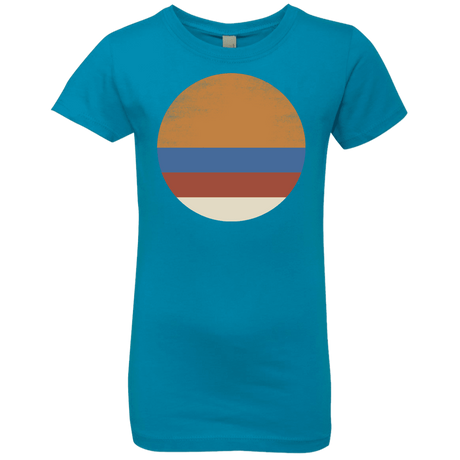T-Shirts Turquoise / YXS 70s Sun Girls Premium T-Shirt