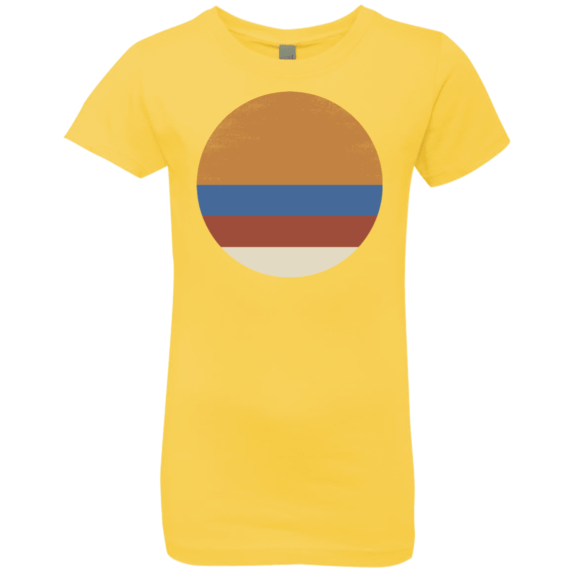 T-Shirts Vibrant Yellow / YXS 70s Sun Girls Premium T-Shirt