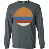 T-Shirts Dark Heather / S 70s Sun Men's Long Sleeve T-Shirt