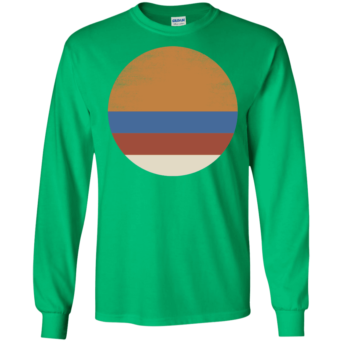 T-Shirts Irish Green / S 70s Sun Men's Long Sleeve T-Shirt