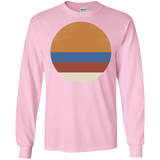 T-Shirts Light Pink / S 70s Sun Men's Long Sleeve T-Shirt