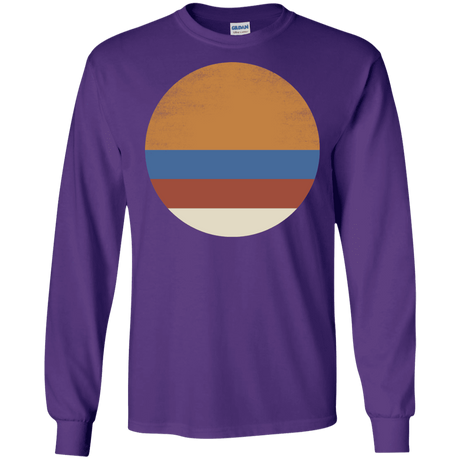 T-Shirts Purple / S 70s Sun Men's Long Sleeve T-Shirt