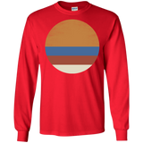 T-Shirts Red / S 70s Sun Men's Long Sleeve T-Shirt