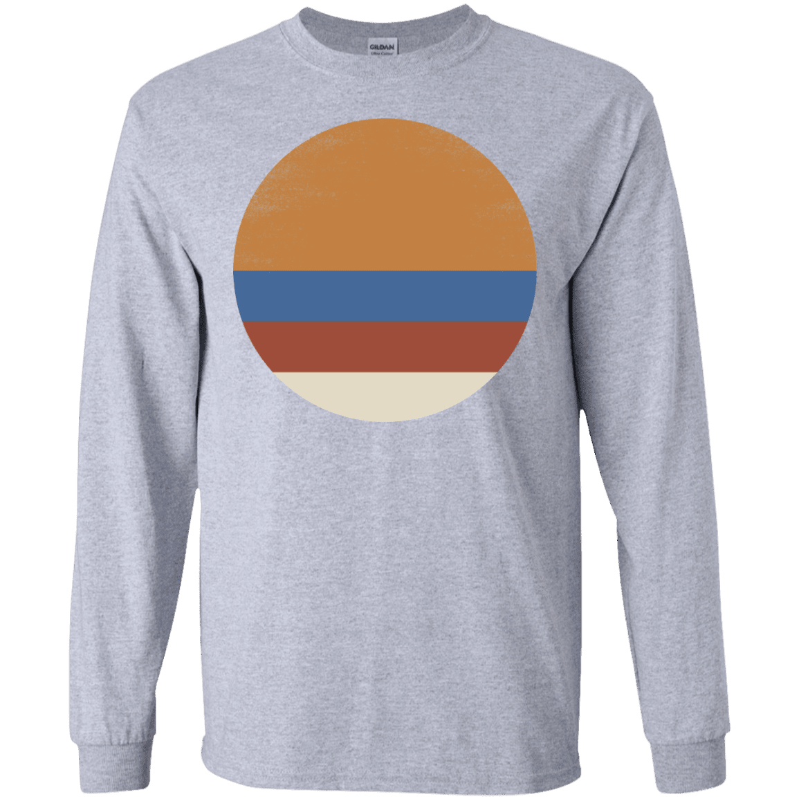 T-Shirts Sport Grey / S 70s Sun Men's Long Sleeve T-Shirt