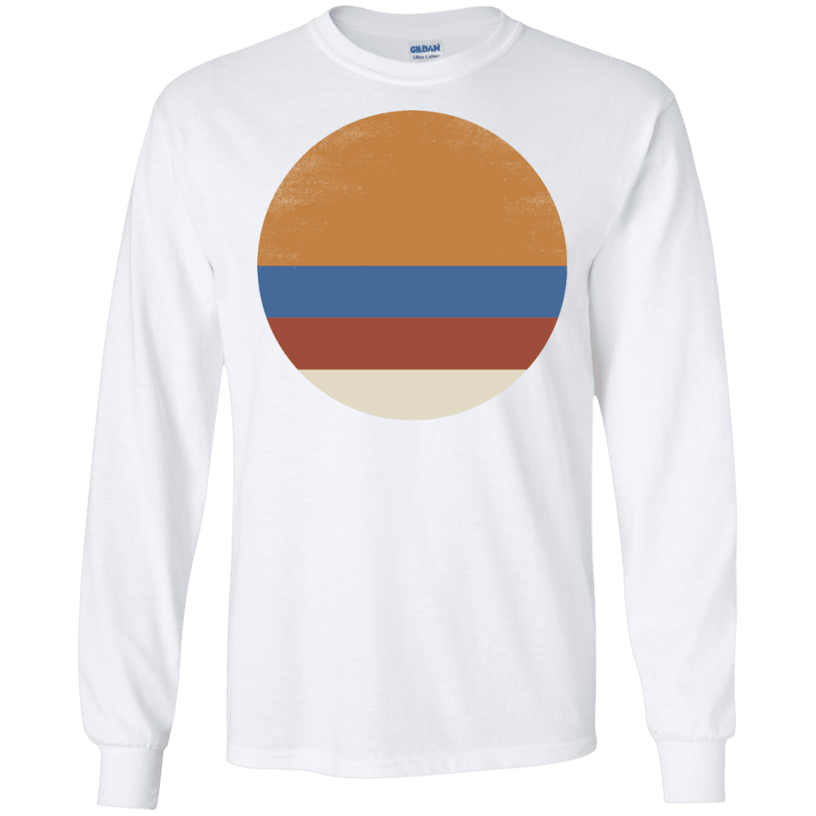 T-Shirts White / S 70s Sun Men's Long Sleeve T-Shirt