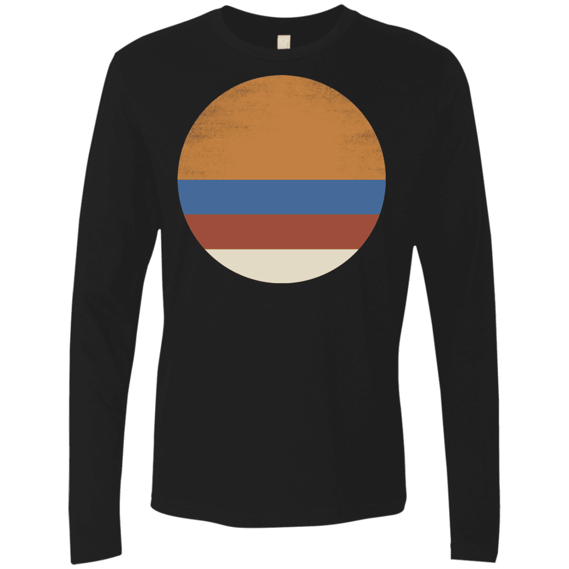 T-Shirts Black / S 70s Sun Men's Premium Long Sleeve