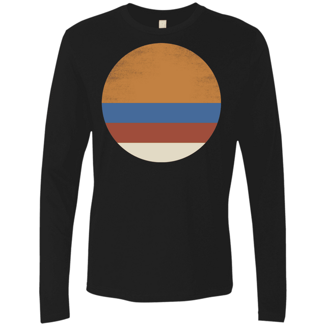 T-Shirts Black / S 70s Sun Men's Premium Long Sleeve