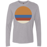 T-Shirts Heather Grey / S 70s Sun Men's Premium Long Sleeve