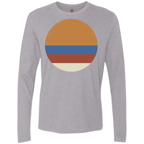 T-Shirts Heather Grey / S 70s Sun Men's Premium Long Sleeve