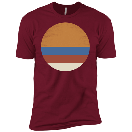 T-Shirts Cardinal / X-Small 70s Sun Men's Premium T-Shirt