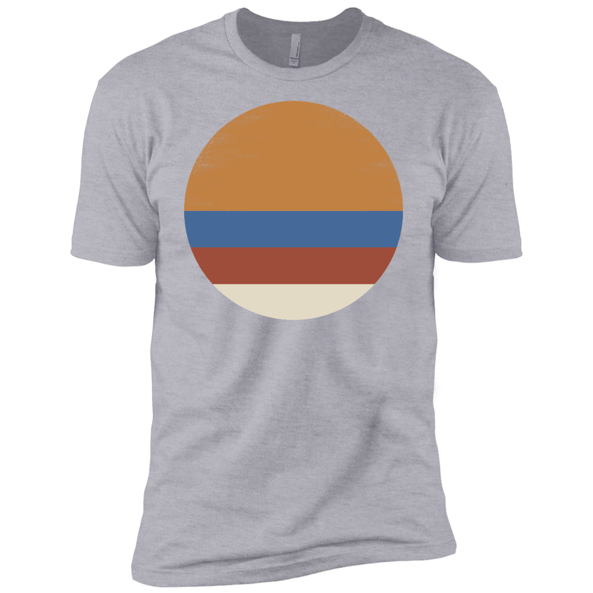 T-Shirts Heather Grey / X-Small 70s Sun Men's Premium T-Shirt