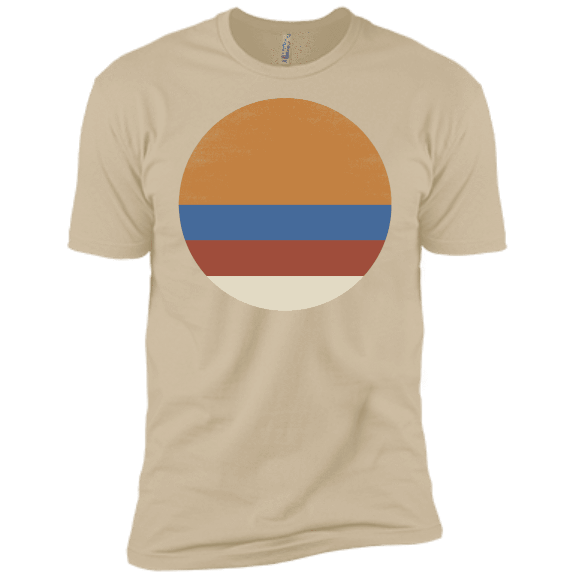 T-Shirts Sand / X-Small 70s Sun Men's Premium T-Shirt