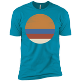 T-Shirts Turquoise / X-Small 70s Sun Men's Premium T-Shirt