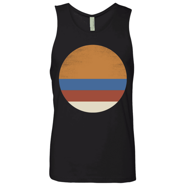 T-Shirts Black / S 70s Sun Men's Premium Tank Top