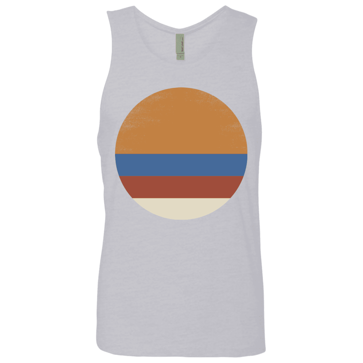 T-Shirts Heather Grey / S 70s Sun Men's Premium Tank Top