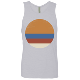 T-Shirts Heather Grey / S 70s Sun Men's Premium Tank Top