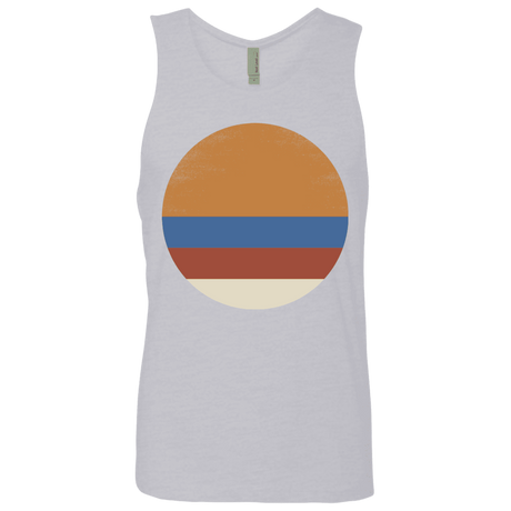 T-Shirts Heather Grey / S 70s Sun Men's Premium Tank Top