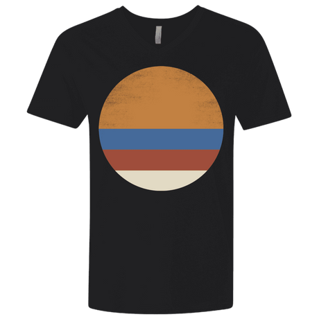 T-Shirts Black / X-Small 70s Sun Men's Premium V-Neck