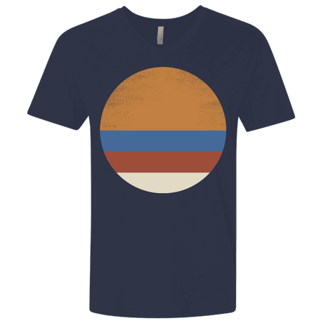 T-Shirts Midnight Navy / X-Small 70s Sun Men's Premium V-Neck