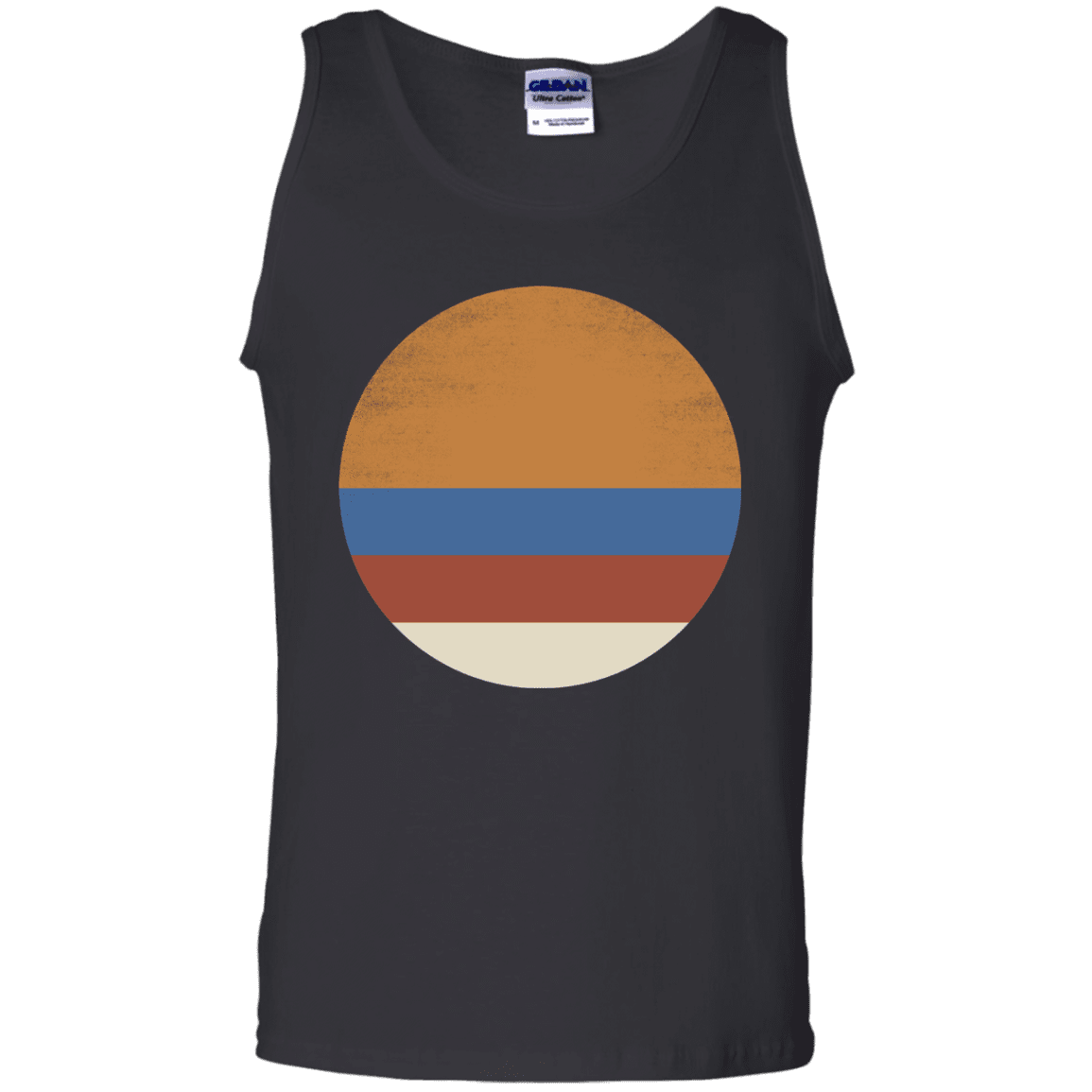 T-Shirts Black / S 70s Sun Men's Tank Top