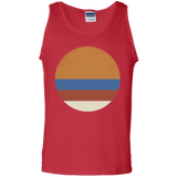 T-Shirts Red / S 70s Sun Men's Tank Top