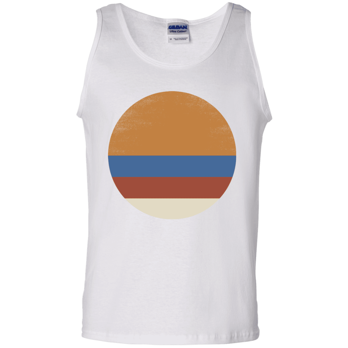 T-Shirts White / S 70s Sun Men's Tank Top