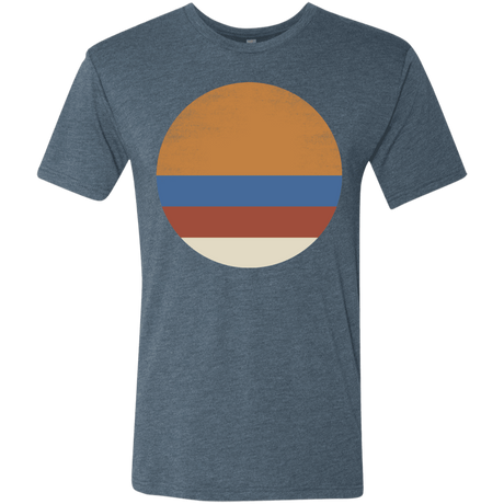 T-Shirts Indigo / S 70s Sun Men's Triblend T-Shirt