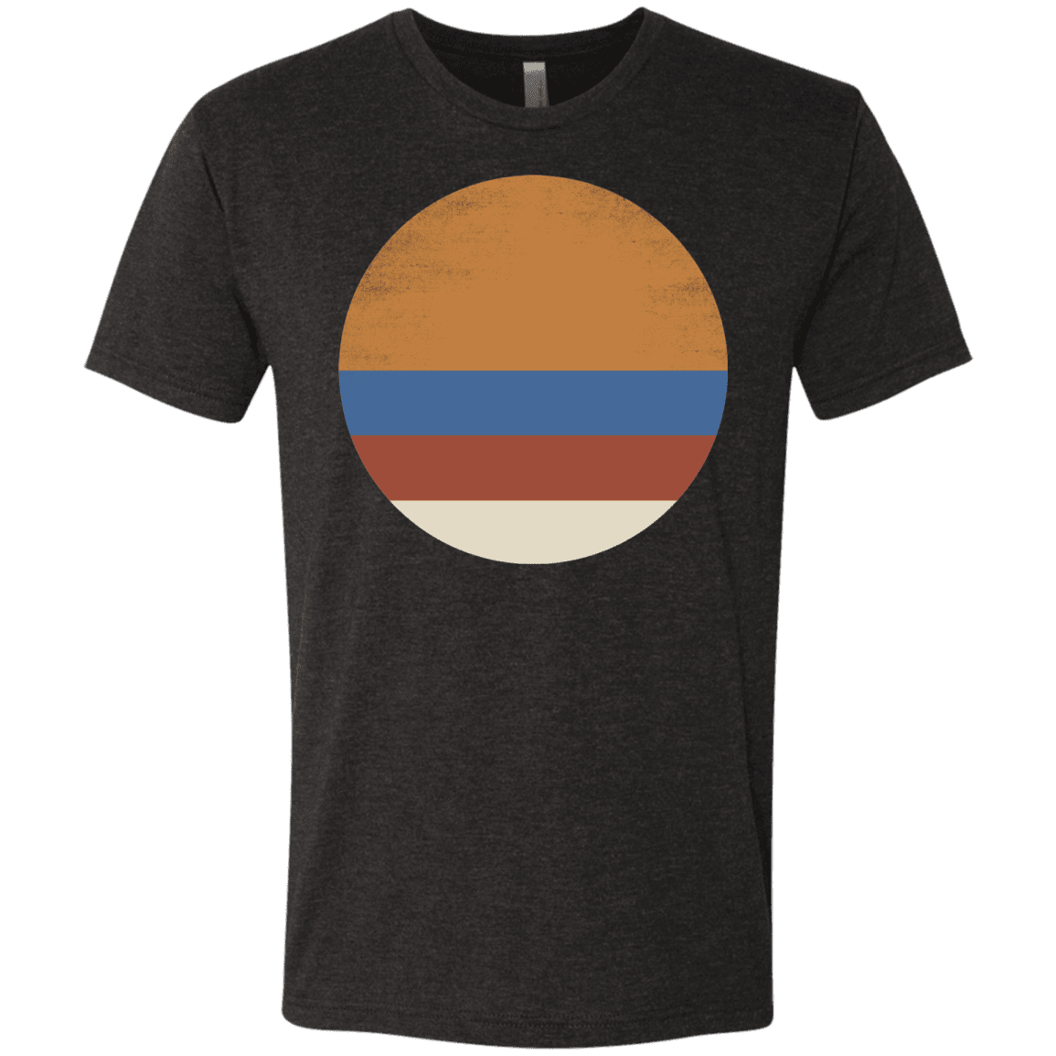 T-Shirts Vintage Black / S 70s Sun Men's Triblend T-Shirt