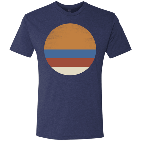 T-Shirts Vintage Navy / S 70s Sun Men's Triblend T-Shirt