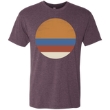 T-Shirts Vintage Purple / S 70s Sun Men's Triblend T-Shirt