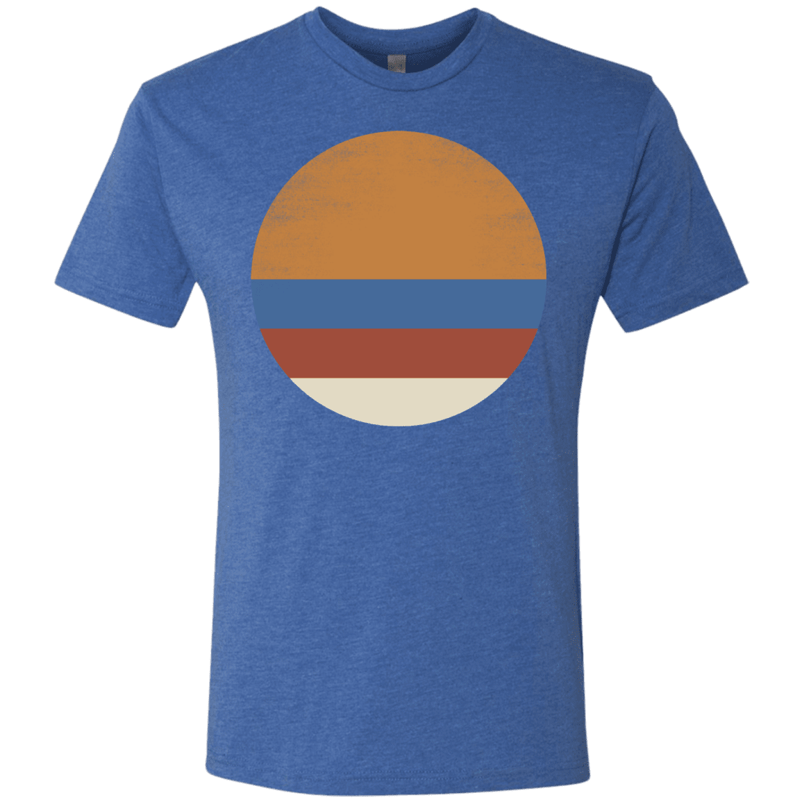 T-Shirts Vintage Royal / S 70s Sun Men's Triblend T-Shirt