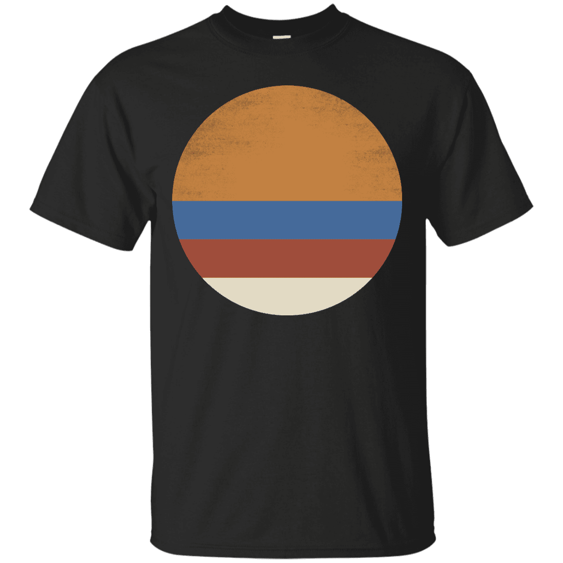 T-Shirts Black / S 70s Sun T-Shirt