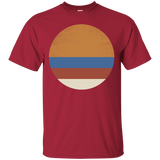 T-Shirts Cardinal / S 70s Sun T-Shirt
